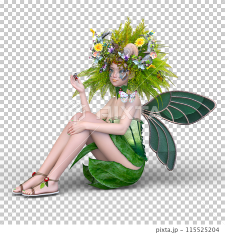 帶花環的仙女 115525204