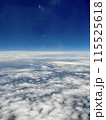 飛行機から見た雲 115525618