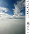 飛行機から見た雲 115525626