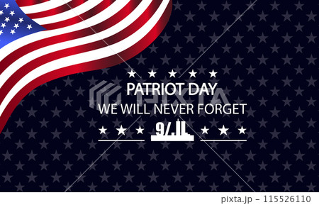 Remembering 911 A Tribute to Patriot Day with Flag Design Remembering 911 A Tribute to Patriot Day with Flag Design 115526110