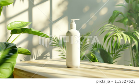 Natural beauty. Organic skin care. Plant-based ingredients. Gentle on your skin. Natural beauty. Organic skin care. Plant-based ingredients. Gentle on your skin. 115527625