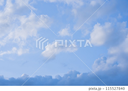 nature and landscape concept with clear sky and small cloud background nature and landscape concept with clear sky and small cloud background 115527840