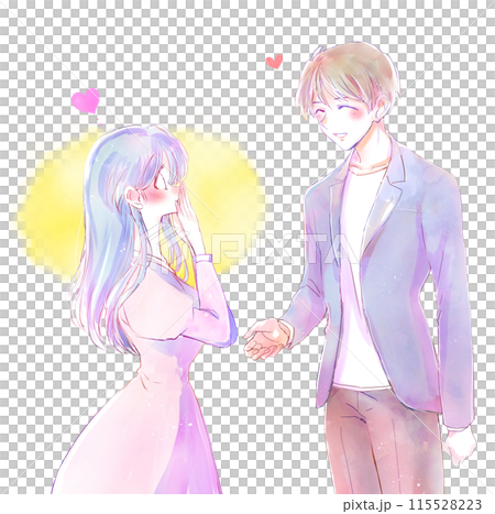 男性にアプローチされて嬉しい女性 115528223