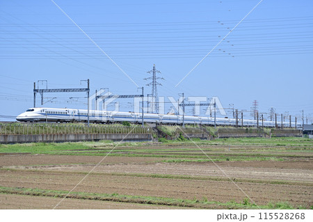 東海道新幹線　新横浜ー小田原　JR西日本　N700A系4000番台　F編成（博多）　のぞみ　ひかり 115528268