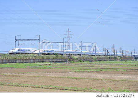 東海道新幹線　新横浜ー小田原　JR東海　N700A系2000番台　X編成（東京）　のぞみ　ひかり 115528277
