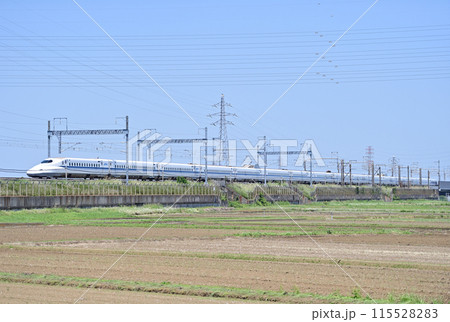 東海道新幹線　新横浜ー小田原　JR東海　N700A系2000番台　X編成（東京）　のぞみ　ひかり 115528283