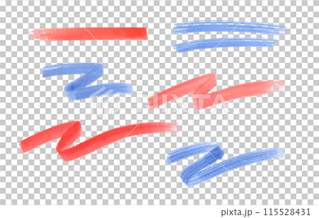 Watercolor bending strokes in motion. Abstract red and blue stroke. Intuitive painting of lines and stroke. National colors. Aquarelle texture. Hand drawn illustration for backgrounds, decor. Watercolor bending strokes in motion. Abstract red and blue stroke. Intuitive painting of lines and stroke. National colors. Aquarelle texture. Hand drawn illustration for backgrounds, decor. 115528431