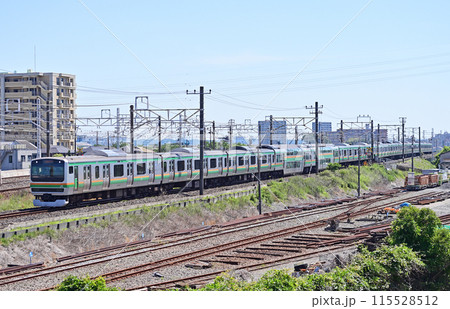 東海道本線 茅ヶ崎ー平塚 JR東日本 E231系1000番台 K-41編成(国府津) 東海道本線 茅ヶ崎ー平塚 JR東日本 E231系1000番台 K-41編成(国府津) 115528512