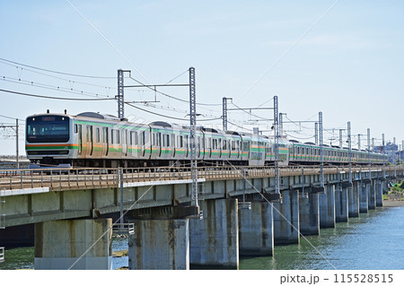 東海道本線 茅ヶ崎ー平塚 JR東日本 E231系1000番台 K-31編成(国府津) 東海道本線 茅ヶ崎ー平塚 JR東日本 E231系1000番台 K-31編成(国府津) 115528515