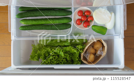 冷蔵庫の野菜室 イメージ 冷蔵庫の野菜室 イメージ 115528547