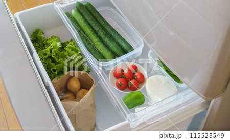 冷蔵庫の野菜室　イメージ 115528549