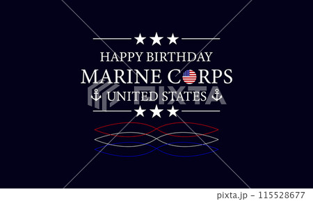 Sending Birthday Wishes to the United States Marine Corps through Flag Text Design Sending Birthday Wishes to the United States Marine Corps through Flag Text Design 115528677