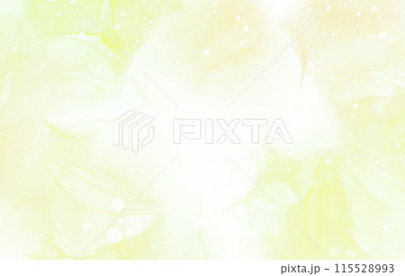 鮮やかな春イメージのアブストラクト水彩和風背景 115528993