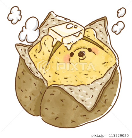 じゃがバターくまちゃん じゃがバターくまちゃん 115529020