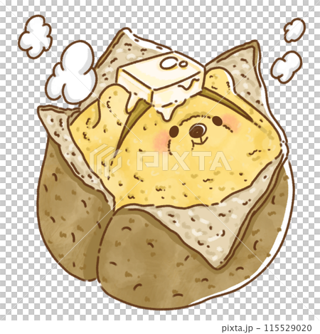 じゃがバターくまちゃん じゃがバターくまちゃん 115529020