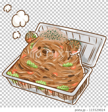 焼きそばくまちゃん 115529024