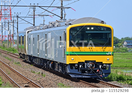 内房線 巌根ー袖ケ浦 JR東日本 クモヤE493-2+クモヤE492-2+キハE130-110 内房線 巌根ー袖ケ浦 JR東日本 クモヤE493-2+クモヤE492-2+キハE130-110 115529298