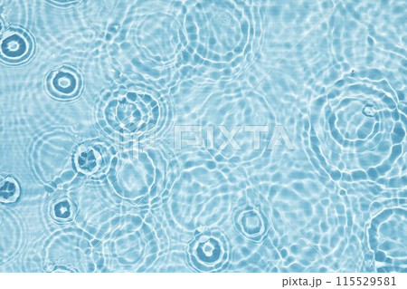 Abstract water, cosmetic background with rings, water surface. Spa concept background. 115529581