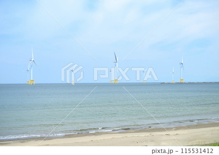 洋上風力発電 洋上風力発電 115531412