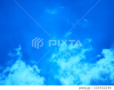 雲が躍動する青空 115532239