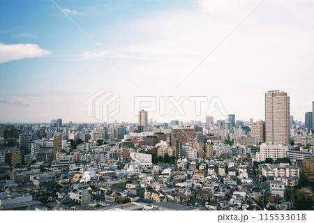 フィルムカメラで撮る都会の俯瞰風景 115533018