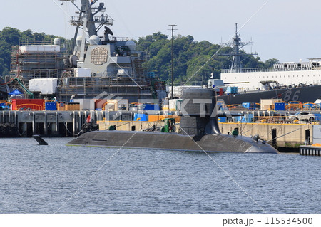 海上自衛隊の潜水艦　そうりゅう型潜水艦 115534500