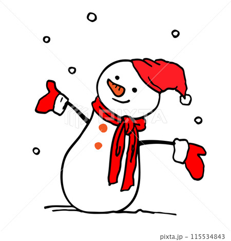 HARRY 雪降るSnowman 背景透過 HARRY 雪降るSnowman 背景透過 115534843