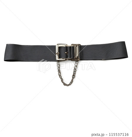 Graphite grey garter belt with modern metallic clasps sharp and futuristic twist detailed Graphite grey garter belt with modern metallic clasps sharp and futuristic twist detailed 115537116