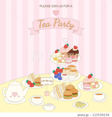 cute tea party invitation 1 cute tea party invitation 1 115539159