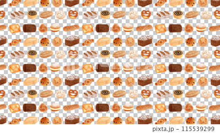 16:9 德國麵包背景素材 115539299