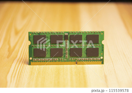ddr3 type ram Old laptop on wooden floor ddr3 type ram Old laptop on wooden floor 115539578