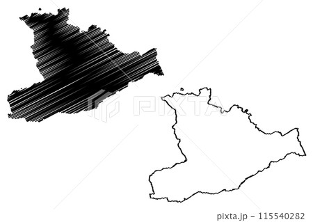 Schlatt-Haslen District (Switzerland, Swiss Confederation, Canton of Appenzell Innerrhoden or Appenzell Inner-Rhodes) map vector illustration, scribble sketch Bezirk Schlatt Haslen map Schlatt-Haslen District (Switzerland, Swiss Confederation, Canton of Appenzell Innerrhoden or Appenzell Inner-Rhodes) map vector illustration, scribble sketch Bezirk Schlatt Haslen map 115540282