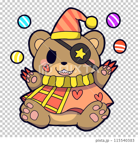 Clown Bear 115540383