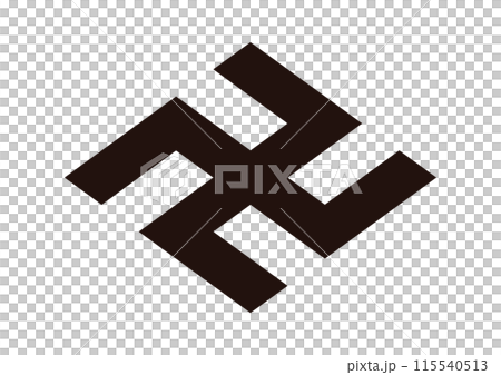 五つ割万字菱 115540513
