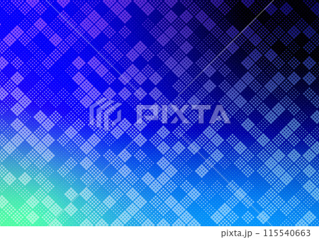 Square pattern technology line blue background Square pattern technology line blue background 115540663