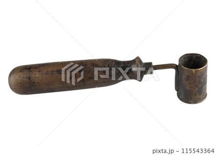 Antique black powder measure for loading cartridge. 115543364