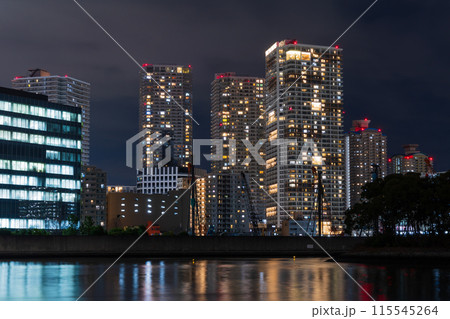 東京夜景　豊洲 115545264