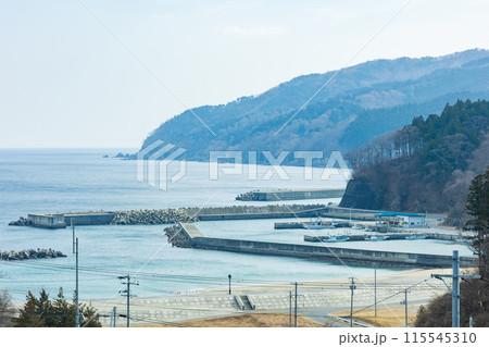 三陸鉄道の車窓風景 三陸鉄道の車窓風景 115545310