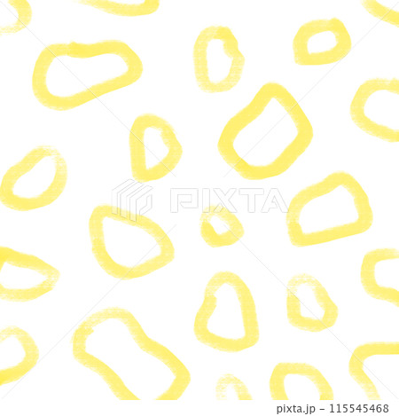 まあるいゆるいワッカの背景イラスト レモン まあるいゆるいワッカの背景イラスト レモン 115545468