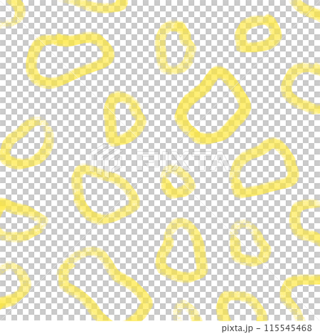 まあるいゆるいワッカの背景イラスト レモン まあるいゆるいワッカの背景イラスト レモン 115545468