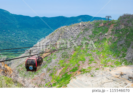 箱根ロープウェイと大涌谷 115546070