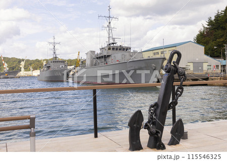 舞鶴港の自衛艦 115546325