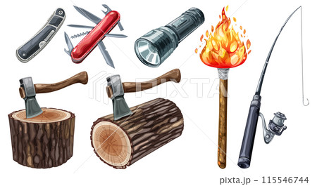 Outdoor Adventure Tools and Equipment Outdoor Adventure Tools and Equipment 115546744