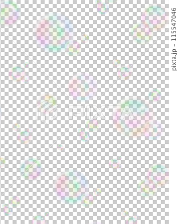 Colorful soap bubble watercolor pattern background vertical Colorful soap bubble watercolor pattern background vertical 115547046