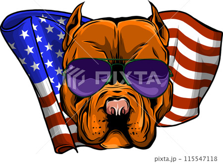 vector illustration of dog face hand draw vector illustration of dog face hand draw 115547118