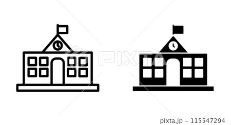 School icon vector design template School icon vector design template 115547294
