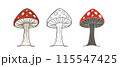Mushroom icon Isolated Vector illustration 115547425