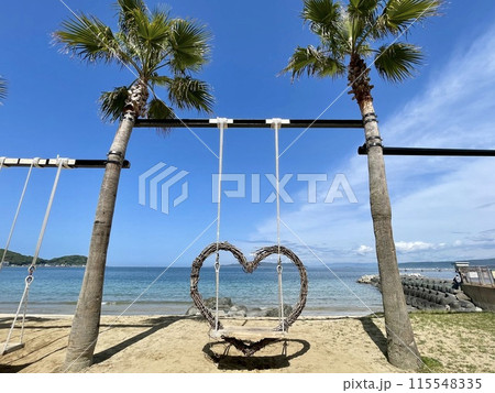 【福岡】福岡県 糸島市 ヤシの木ブランコ 【福岡】福岡県 糸島市 ヤシの木ブランコ 115548335
