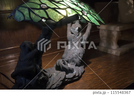 猫とねずみのランプ＠那須ステンドグラス美術館 115548367