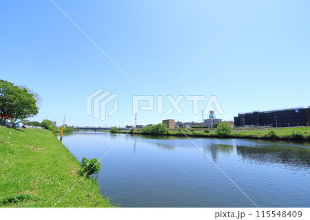 神奈川県・横浜市・綱島・鶴見川 神奈川県・横浜市・綱島・鶴見川 115548409